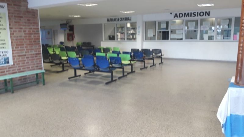 Los centros de salud paralizados