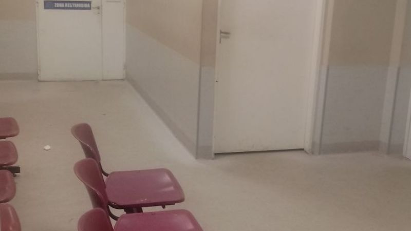 Los centros de salud paralizados