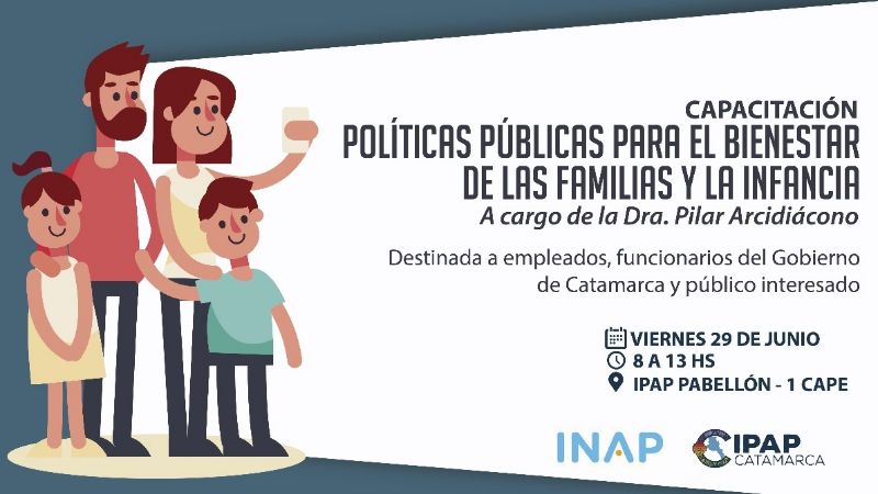 Capacitación en políticas públicas para las familias y la infancia