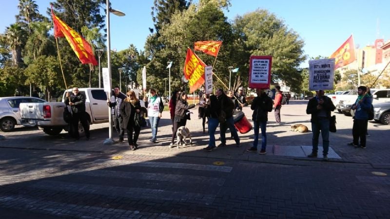 El Partido Obrero se movilizó en la jornada de paro