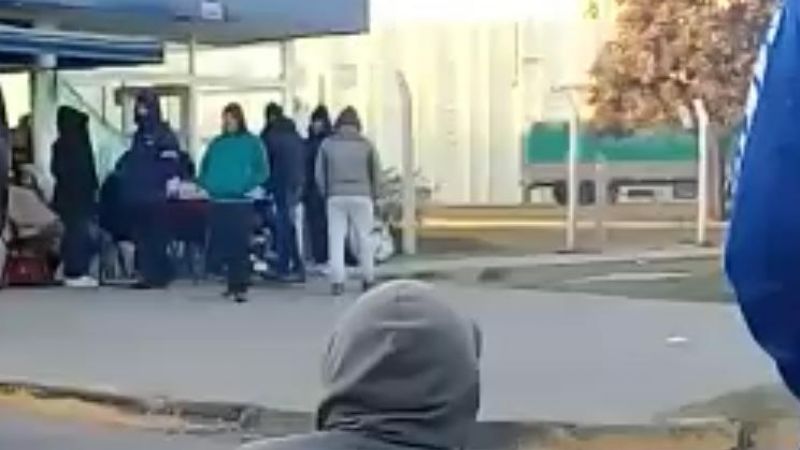 Vigilia y paro en Arcor Recreo