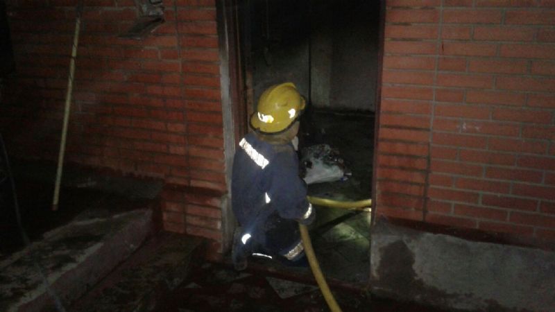 Un hombre murió en un incendio en Santa María