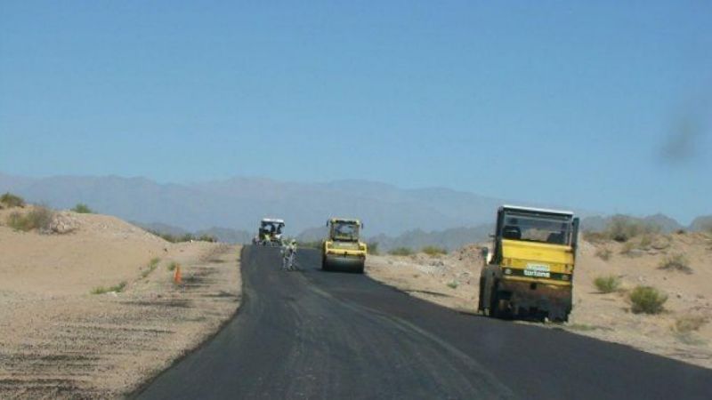 Repavimentación de calzada entre Tinogasta y Fiambalá