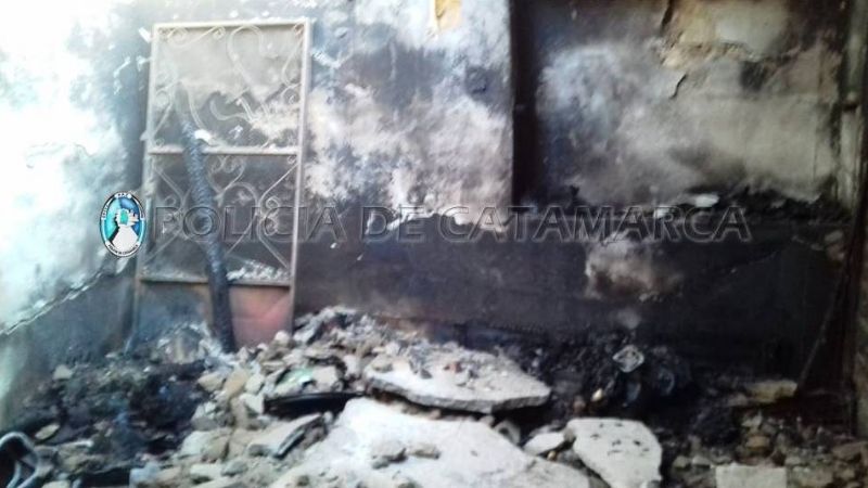 Un hombre murió en un incendio en Santa María