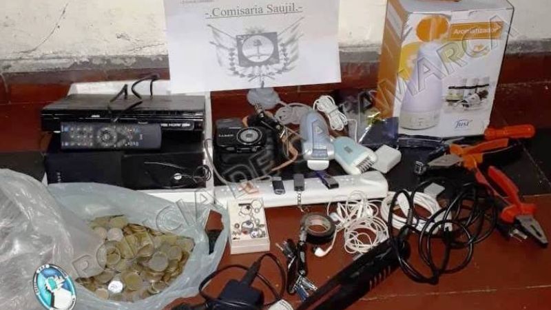 Tras un allanamiento, recuperan varios elementos robados en Pomán