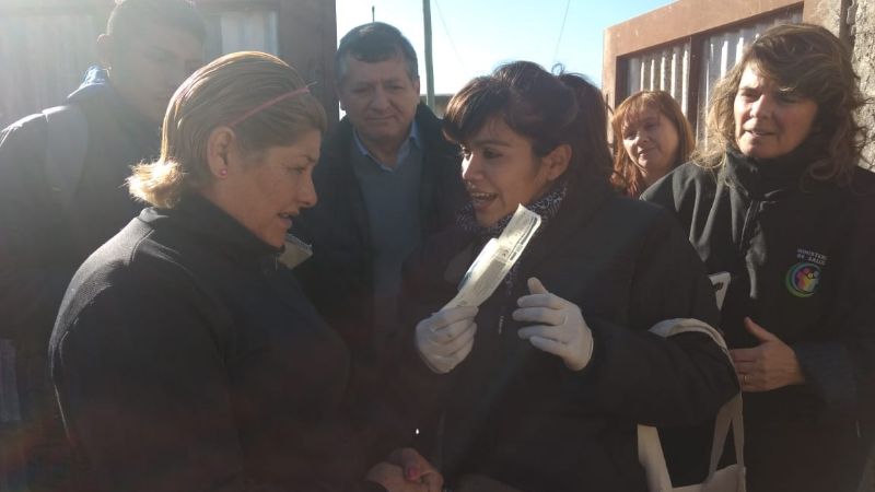 Actividades en el B° La Esperanza para prevenir el VPH