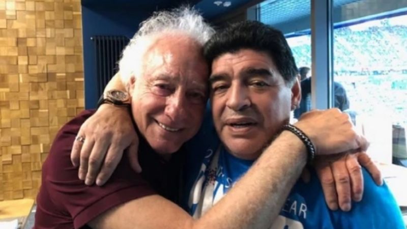 Después de 15 años distanciados, Maradona y Coppola se reconciliaron