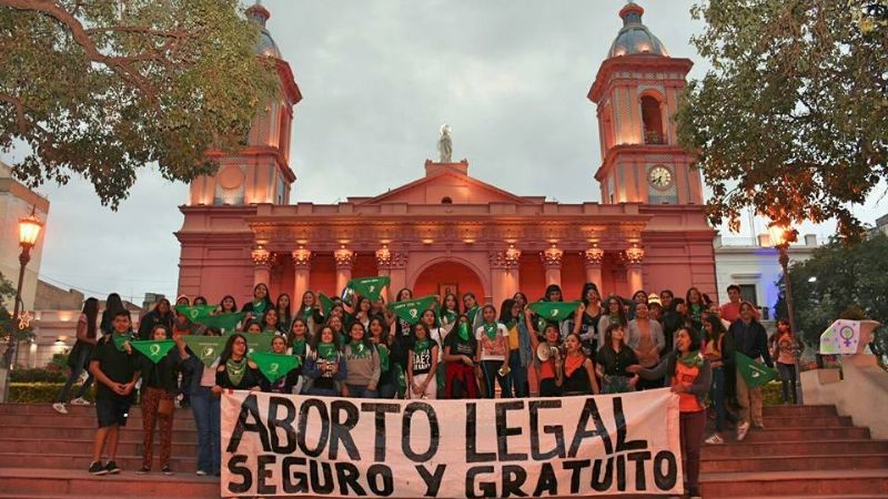 “Pañuelazo” en Catamarca por el aborto legal