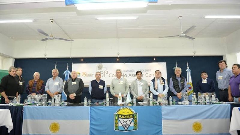 Homenaje de UATRE a Venegas en Trelew