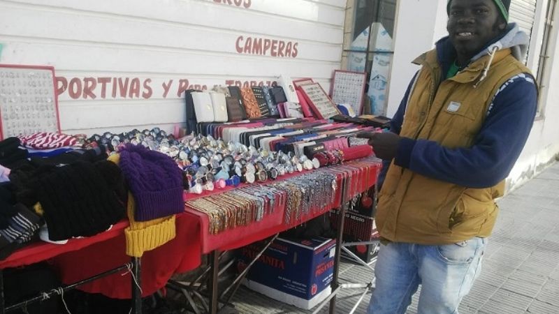 "Bamba", el senegalés que se afincó en Santa María y sueña con ganar la copa