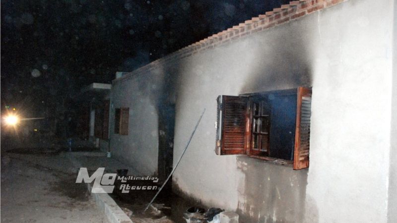Se incendió la vivienda de reconocidos comerciantes en Fiambalá