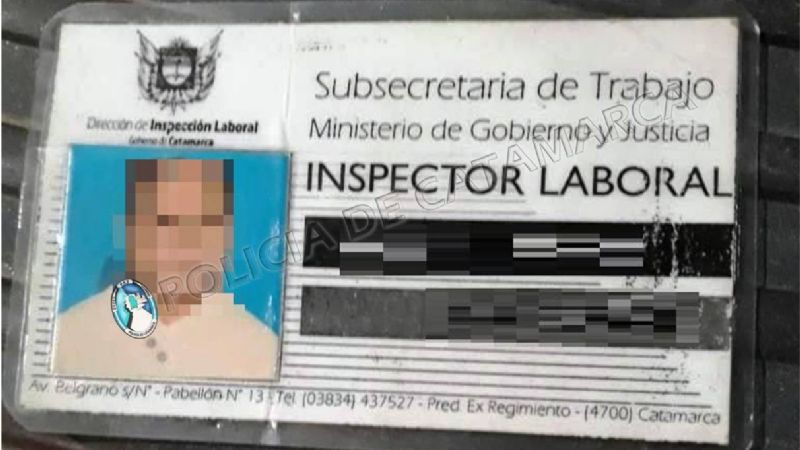 Inspectores truchos estafaron a comerciantes de Saujil