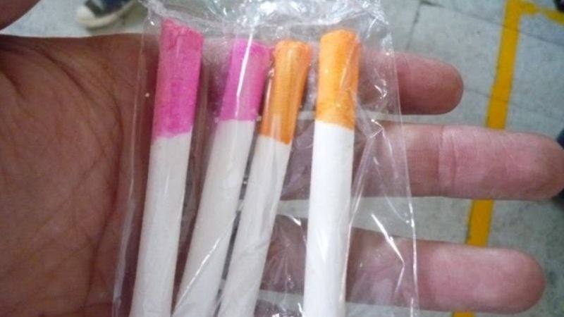 Campaña preventiva por golosinas con forma de cigarrillos
