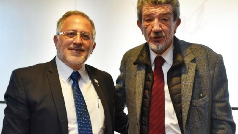José María Vernet visitó a Solá Jais en el Senado