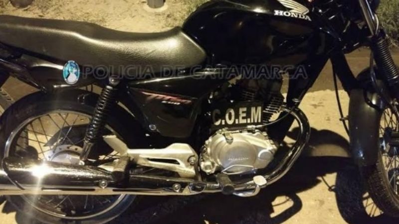 Recuperan una motocicleta requerida por la Justicia