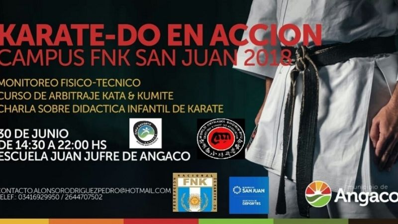 Bidabehere, capacitador en campus de entrenamiento FNK