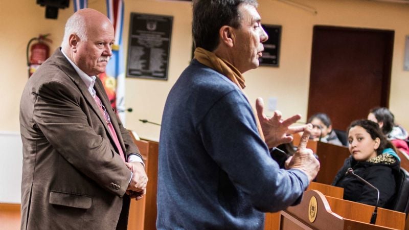 El Senado recibe nuevos estudiantes de Valle Viejo