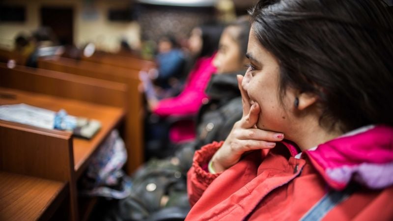 El Senado recibe nuevos estudiantes de Valle Viejo
