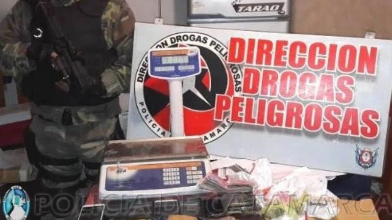 En allanamientos incautan 6 kilos de marihuana y detienen a 3 personas