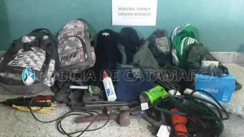 Esclarecen ilícito en El Alto y recuperan gran cantidad de herramientas robadas