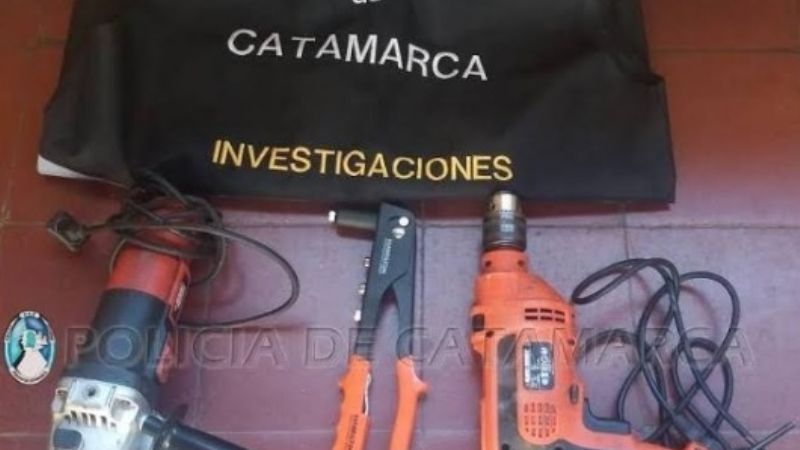 Esclarecen ilícito en El Alto y recuperan gran cantidad de herramientas robadas