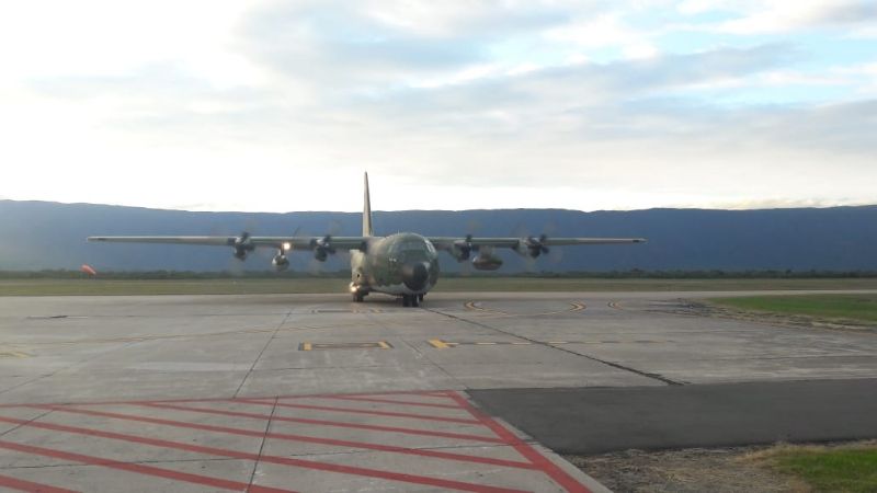 Llegó el Hércules a Catamarca