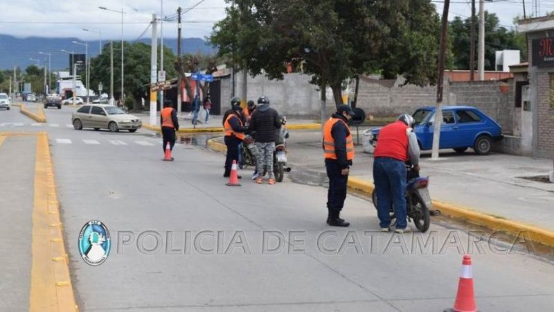 Secuestran 33 vehículos en Capital, Valle Viejo y Fray M. Esquiú