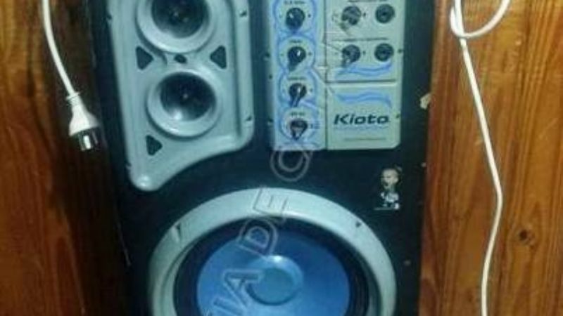 Secuestran un parlante robado