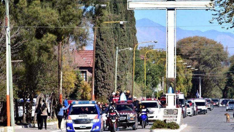 Los Bomberos de Santa María fueron recibidos como héroes