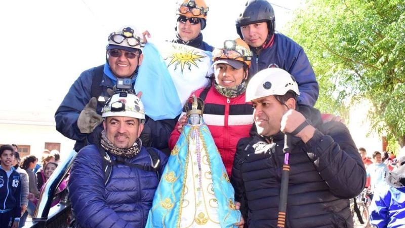 Los Bomberos de Santa María fueron recibidos como héroes