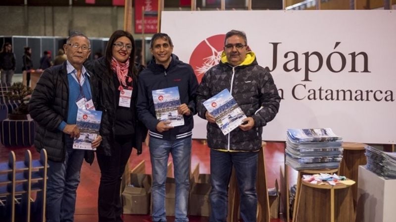 Jalil recibió al intendente de La Rioja  en "Japón en Catamarca"