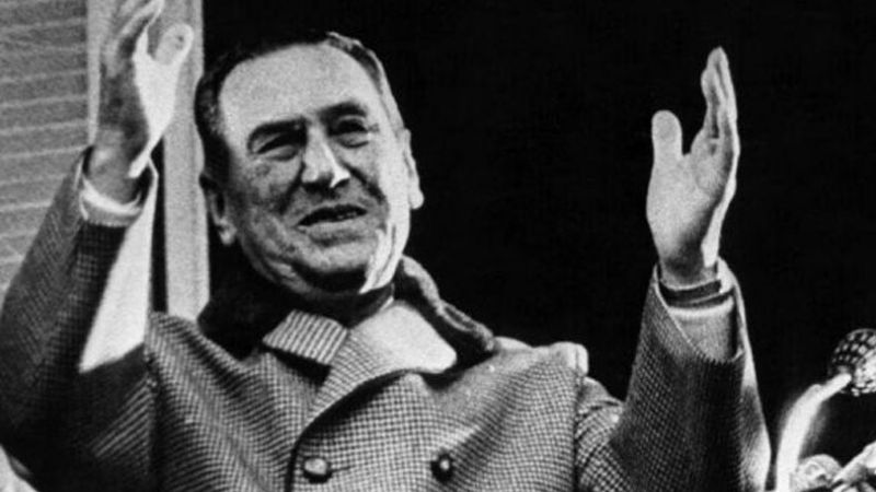 Perón, líder incomparable de los trabajadores