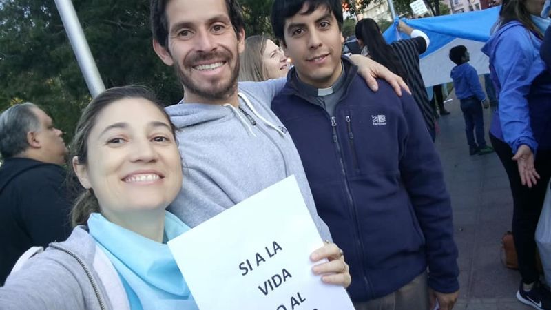 Marcha a favor del "Si a las dos vidas"