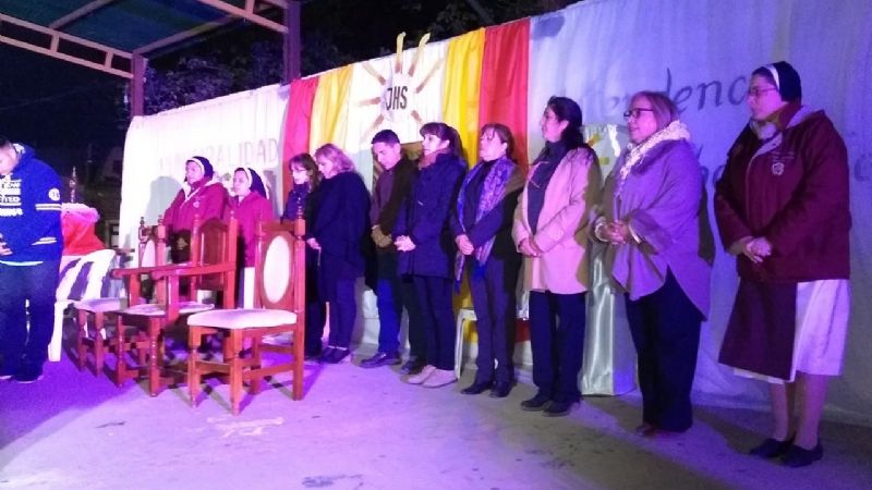 Celebración de Corpus Christi en la parroquia San Roque de Recreo