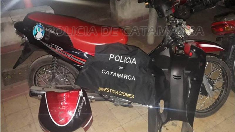 En Valle Viejo, recuperan una moto robada en la Capital