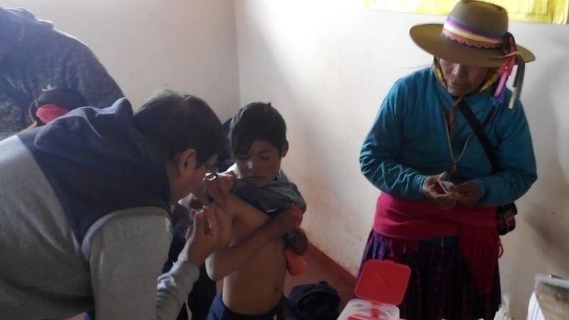 Trabajo sanitario integral en pueblos originarios de Belén