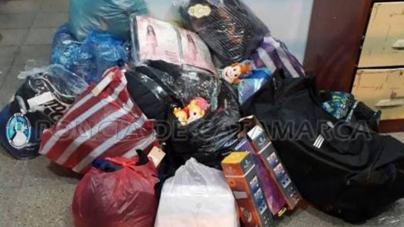 Secuestran mercadería ilegal en un puesto caminero de Valle Viejo