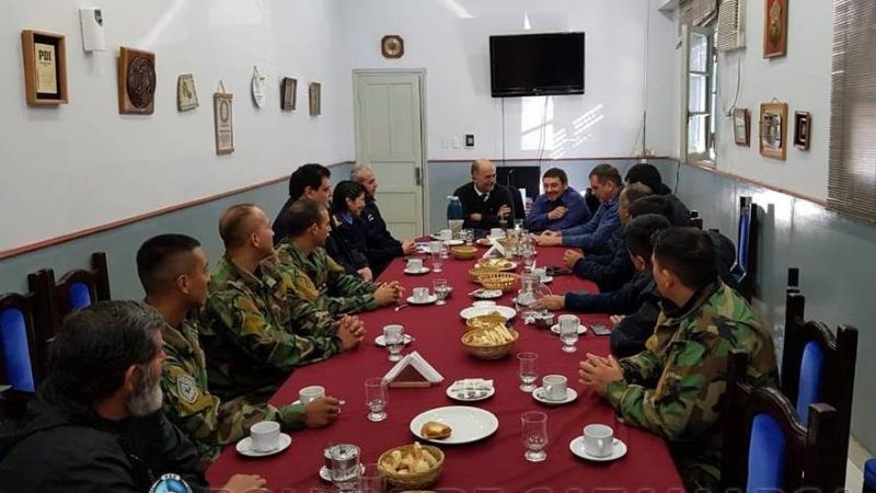 Reconocieron la labor de efectivos de Kuntur por el rescate en Aconquija