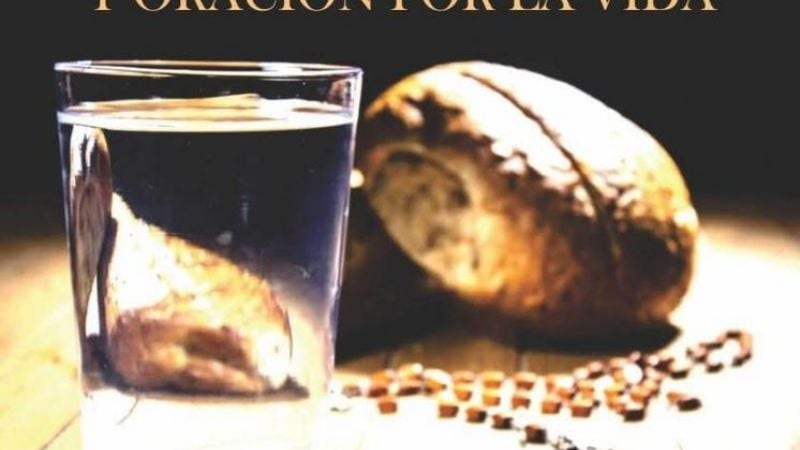 Jornada de ayuno y oración por la vida