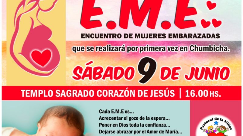 Encuentro para embarazadas en Chumbicha