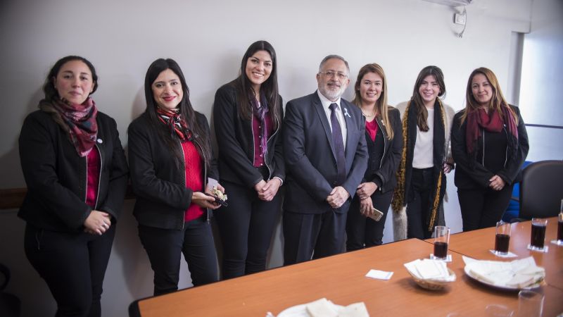 Agasajo para periodistas en la Cámara de Senadores