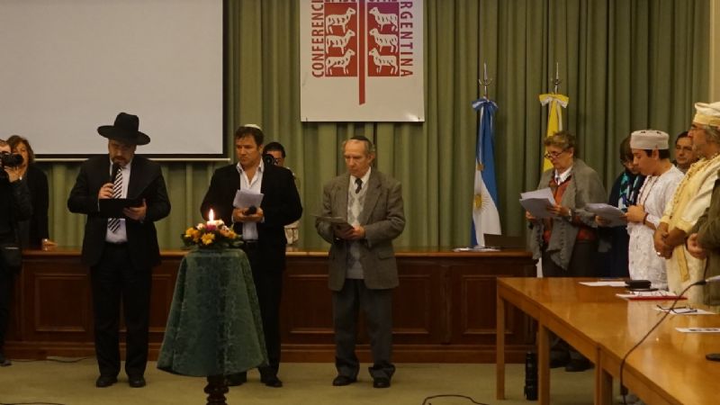 Religiones se unieron en oración por la vida