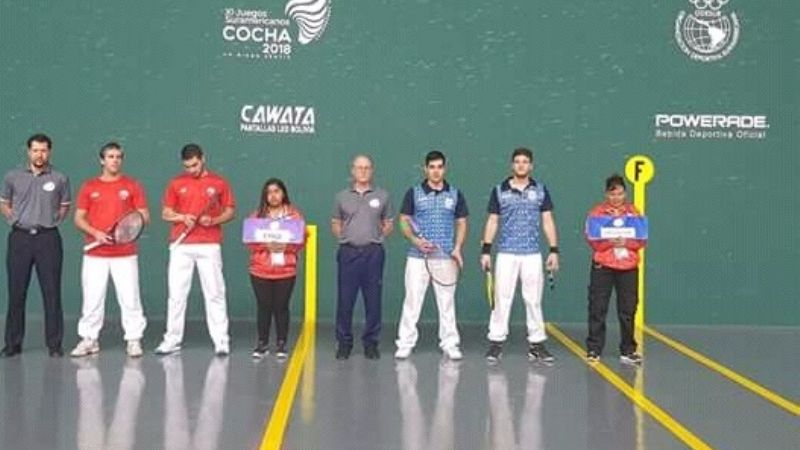 Histórico “Oro” de Miranda en los Odesur de Bolivia