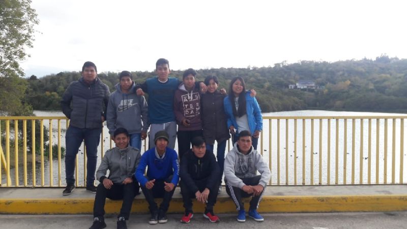 Egresados de Antofagasta en viaje de fin curso en Los Cocos