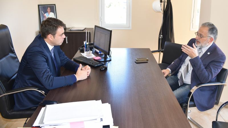 Solá Jais se reunió con el presidente de la EC SAPEM