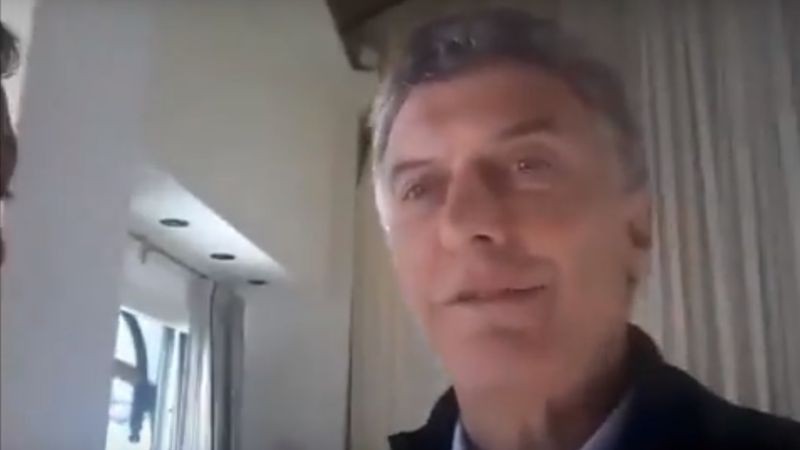 El agradecimiento de Macri a Defensa Civil de Fiambalá