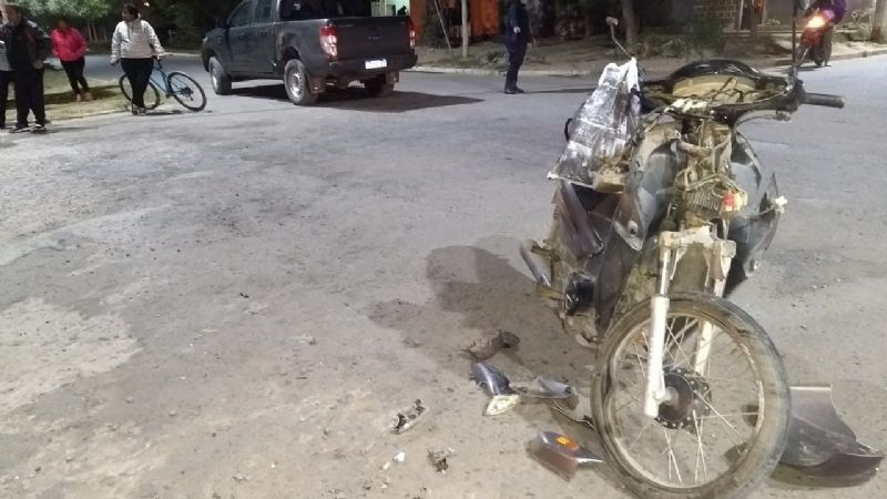 Menor hospitalizada tras protagonizar un accidente en Recreo