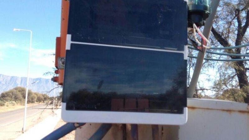 Destruyeron la caja de distribución de energía en Tinogasta