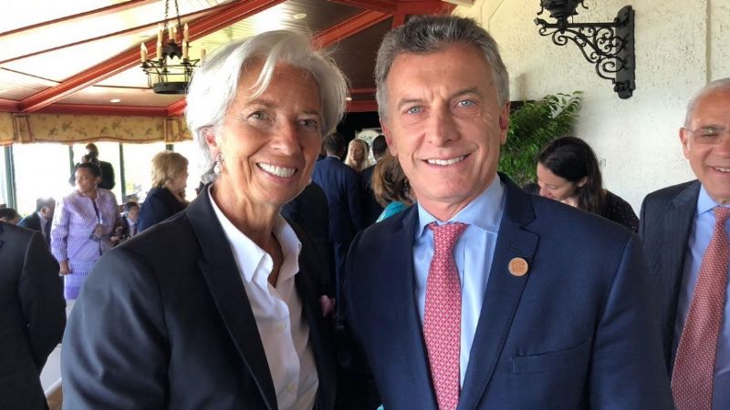 Macri se encontró con Lagarde en Canadá tras el acuerdo con el FMI