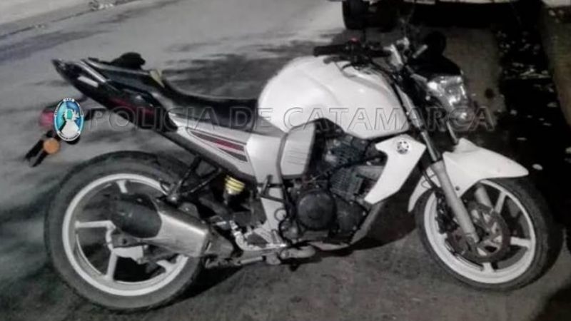 Motociclista lesionado en un choque